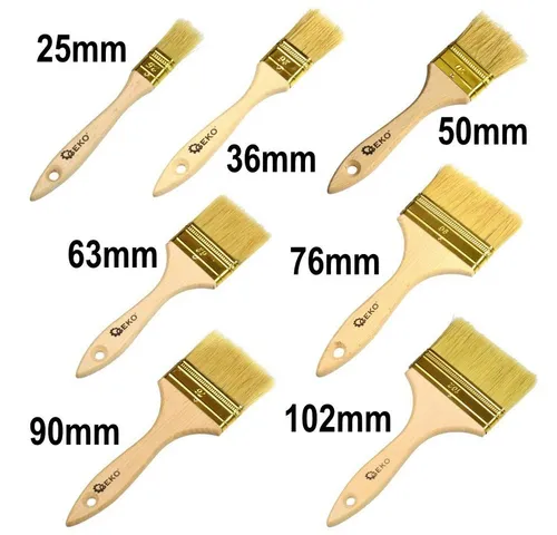 GEKO Malpinsel Malerpinsel englische Ausführung 25 / 36 / 50 / 63 / 76 / 90 / 102mm, Alle Arten von Farben