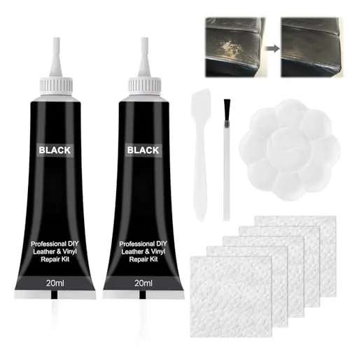 HASAIKA® Leder Kratzer Reparatur Paste – 2 Stück Set für Möbel und Kleidung