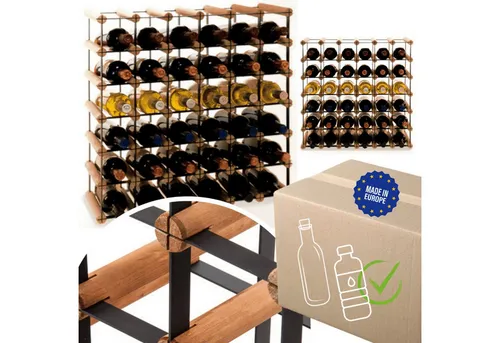 Modo24 Weinregal RW8 Flaschenregal Metall