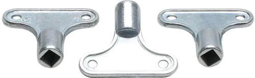 Heizkörper-Entlüftungsschlüssel-Satz 3-tlg.