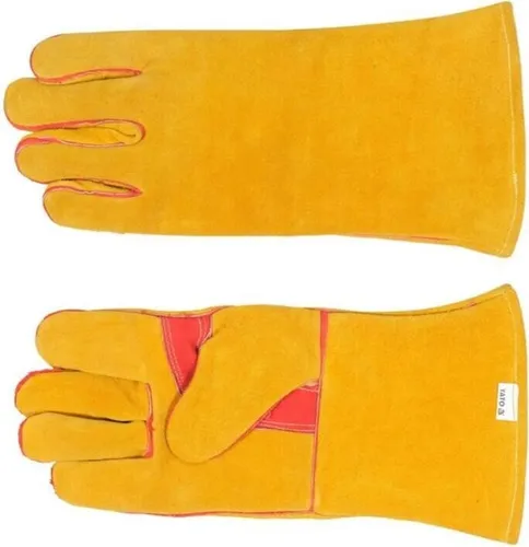 YATO Schweißer-Schutzhandschuhe YT-74824 350mm Leder
