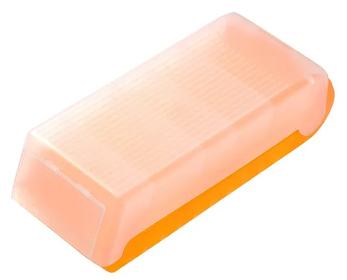 helit Lernkartei 'the beebox', A7, orange-transluzent in orange von helit