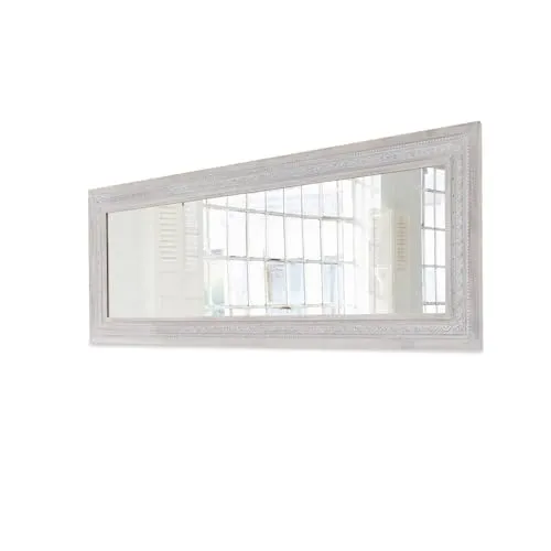 Loberon Spiegel Milanu - Nostalgischer Wandspiegel mit kunstvollen Verzierungen - Dekorative Wandspiegel mit hochwertiger Handarbeit und nostalgischer Anmutung, ideal für stilvolle Wohnräume.