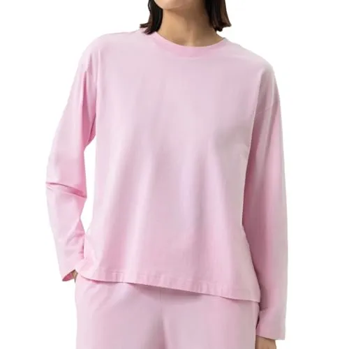 Mey Nachtwäsche Serie Solid Love Damen Homewear-Oberteile Soft Pink (XL)