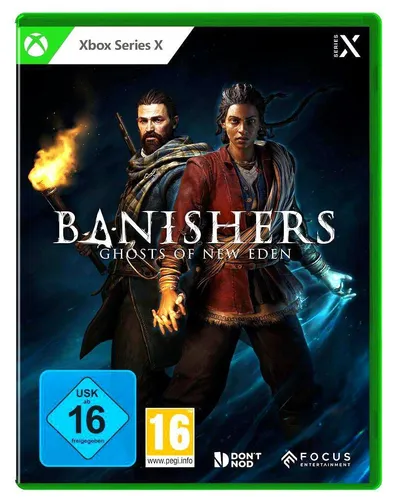 Banishers: Geister von New Eden - Action-Rollenspiel für Xbox Series X|S, erlebe eine packende Geschichte voller moralischer Entscheidungen und beeindruckender Grafik in einer übernatürlichen Welt.