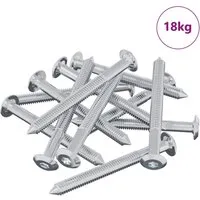 vidaXL Schraube M6 x 60 mm, 1600 Stück, Silber - Vielseitige Möbel-Schraube aus robustem Stahl, ideal für Innen- und Außenprojekte. Mit Rostschutzbeschichtung für lange Lebensdauer und hervorragendem Halt – perfekt für Handwerk und Möbelbau.