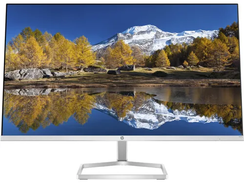 HP M27fq Monitor - 27 Zoll QHD Bildschirm mit 75Hz, 5ms Reaktionszeit und randlosem Design für maximalen Sichtkomfort und brillante Grafiken