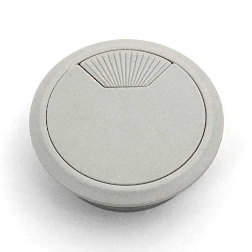 Stück SO-TECH® Kunststoff Kabeldurchführung Kabeldurchlass Ø 60 mm hellgrau 5