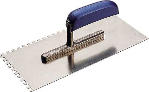 Glättekelle gezahnt 8 x 8 mm Triuso