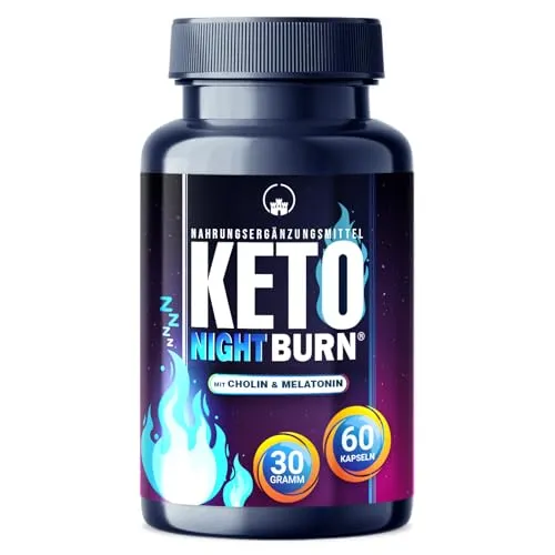 Saint Nutrition® KETO NIGHT BURN – Unterstützung für die Nacht mit Melatonin