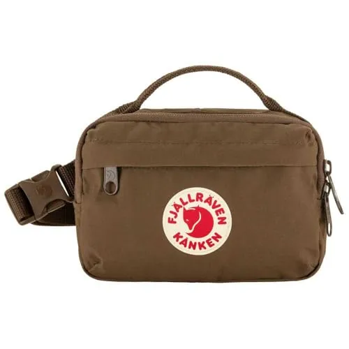 Fjällräven Kånken Hip Pack dark oak (299) - Gürteltaschen, stilvolle Hüfttasche aus robustem Material mit durchdachter Innenaufteilung und zwei Außentaschen für schnellen Zugriff.