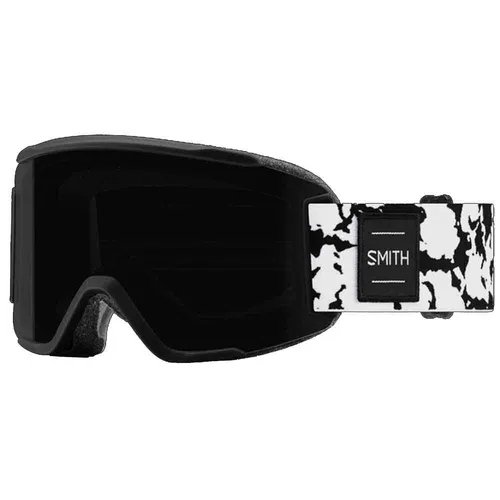 Smith Squad S Skibrille - Schwarz Marmor mit Chromapop Technologie - Herren & Unisex Skibrillen, langlebig und flexibel, ideal für jedes Wetter, garantiert klaren Blick und optimalen Schutz auf der Piste.