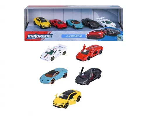 Majorette 8502105001 - Lamborghini 5 Pieces Giftpack - Neu