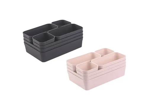 Engelland Schubladeneinsatz Organizer Set, 16-teilig - Schubladeneinsätze für optimale Ordnung in der Küche, im Büro oder Bad. BPA-frei, spülmaschinengeeignet und individuell anpassbar – für jede Schublade die perfekte Lösung!