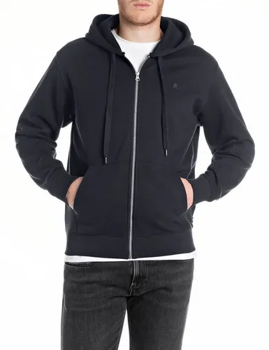 Replay Herren M3105 Kapuzenpullover, 067 Night Blue, XXXL von Replay
