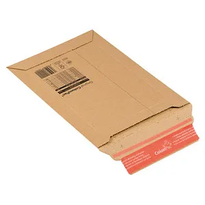 ColomPac Kartonversandtaschen braun für DIN A5, 20 St.