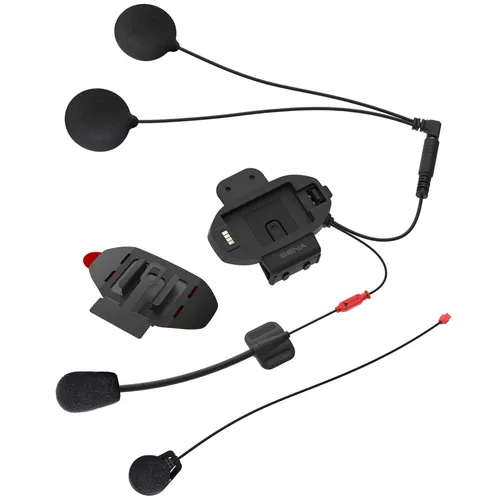 Sena SF1/SF2/SF4 HD Helmklemmen Kit - Motorrad-Headsets, sicheres und einfaches Anbringen an Helmen für kristallklaren Sound und Kommunikationskomfort auf der Straße.