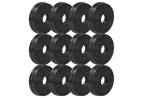 vhbw Aktivkohlefilter passend für PKM KH 60-6, KHU-60EB, UBH 6002-2 H, RH 6091, UBH6002T, Zubehör für KH 60-6 KHU-60EB UBH 6002-2 H RH 6091 UBH6002T
