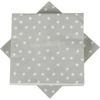 Bestlivings Servietten 33 x 33 cm 3 Lagig 20er Pack Sterneküche