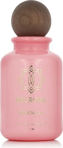 Delroba Rose Moschus EDP 100 ml W - Unisex Duft mit blumig-orientalischer Eleganz, ideal für anspruchsvolle Frauen, die Sinnlichkeit und Raffinesse suchen. Erleben Sie die verführerische Kombination aus Rose und Moschus!