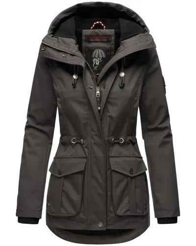 Marikoo Outdoorjacke mit verstellbarer Kapuze