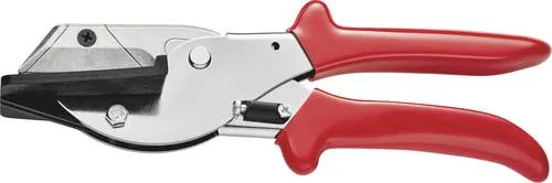 Knipex 94 15 215 Kabelschneider 56mm - Kabelschneider für quetschfreies Schneiden von Flachbandkabel bis 56 mm, mit auswechselbarer Schneidauflage und Öffnungsfeder - ideal für präzise Anwendungen.