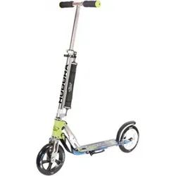 Hudora Big Wheel 205 Scooter Roller mit extra großen Rädern - Cityroller aus Aluminium, ideal für komfortable Fahrten in der Stadt dank großer Räder und einfacher Handhabung.