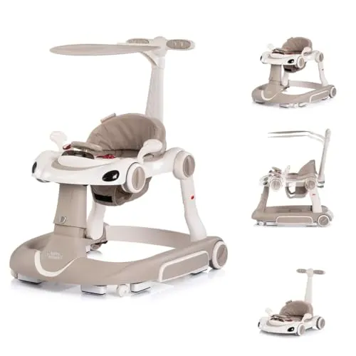 Chipolino Lauflernhilfe Happy Walker 5 in 1 mit Schaukelfunktion - Die vielseitige 5 in 1 Lauflernhilfe Happy Walker fördert spielerisch die Mobilität Ihres Kindes. Mit Schaukelfunktion, Musik und Lichtern wird das Laufenlernen zum Abenteuer! Ideal für kleine Entdecker und sicheren Spielspaß im Alltag.