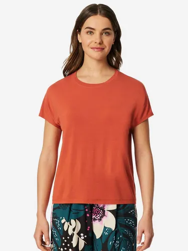 Schiesser Damen Schlafshirt Kurzarm Modal - Mix + Relax - Bequemes Schlafshirt aus hochwertigem Modal für optimalen Tragekomfort. Ideal für entspannte Nächte und gemütliche Tage. Perfekt kombinierbar für jeden Anlass.
