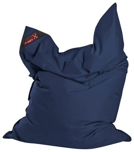 Sitting Point BigFoot Scuba Sitzsack 130 x 170 cm - Jeansblau - Klassische Sitzsäcke, wasserabweisend und leicht abwaschbar. Der BigFoot Scuba bietet mit 380 Litern Volumen höchsten Komfort und ist ideal für drinnen und draußen.