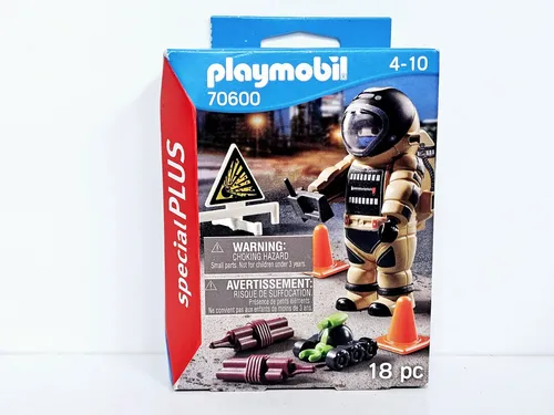 PLAYMOBIL Special Plus 70600 - Polizei-Spezialeinsatz mit Zubehör, ideal für Kinder ab 4 Jahren zum Nachspielen von Abenteuern