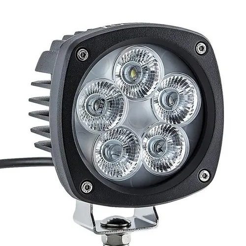 LED Scheinwerfer KFZ LKW Arbeitsscheinwerfer UltraLux Flut 40° Schwarz ECE 10R - Leistungsstarker 50W LED Arbeitsscheinwerfer mit ECE 10R-Zulassung. Ideal für den professionellen Einsatz, robust und wasser- sowie staubdicht (IP68). Perfekte Lichtleistung von 6900 lm für beste Sicht.