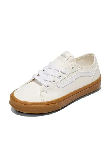 Vans Damen Filmore Decon Sneaker - Gum Marshmallow, 41 EU - Damen-Sneaker mit vulkanisierter Konstruktion und Waffel-Laufsohle für optimalen Grip und Komfort im Alltag.