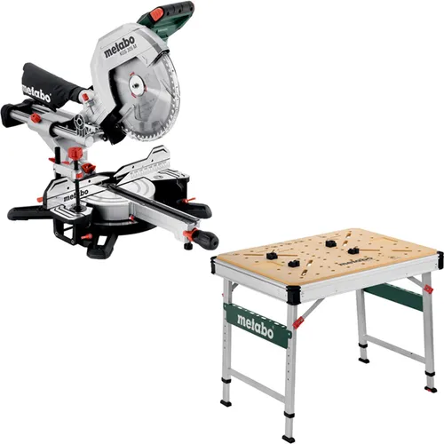 Metabo Kapp- und Gehrungssäge KGS 305 M mit Multifunktionstisch MWB 100