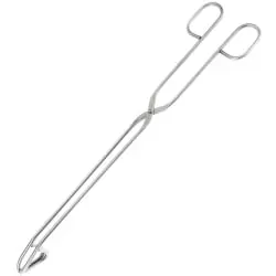 WESTMARK Grillzange 12722270 - 24 cm, ideal für Grillmeister - Grillzubehör mit geriffelten, gebogenen Greifenden für optimalen Halt, spülmaschinengeeignet und perfekt für jedes BBQ.