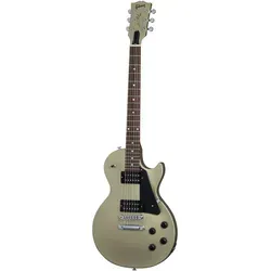 Gibson Les Paul Modern Lite Gold Mist Satin - E-Gitarre - Gitarren: Leichte Les Paul mit dünnerem Mahagoni-Korpus und Belly Cut für optimalen Spielkomfort, ausgestattet mit vielseitigen Humbucker-Tonabnehmern für jeden Musikstil.