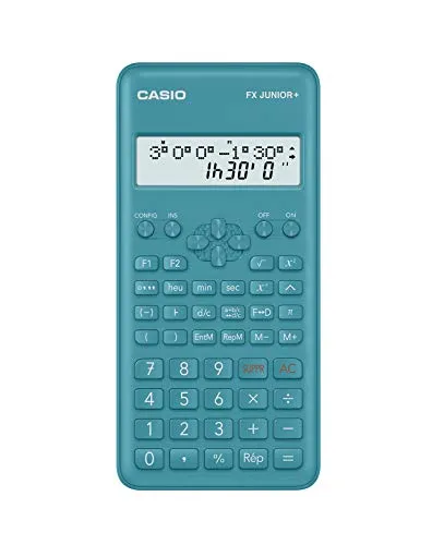 Casio FXJUNIOR+ Grundschule CM1/CM2, Blau in blau von CASIO