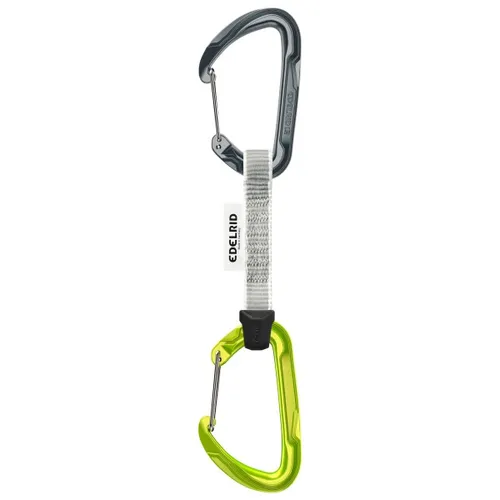 Edelrid - Pure Wire Set - Express-Set Gr 10 cm grau