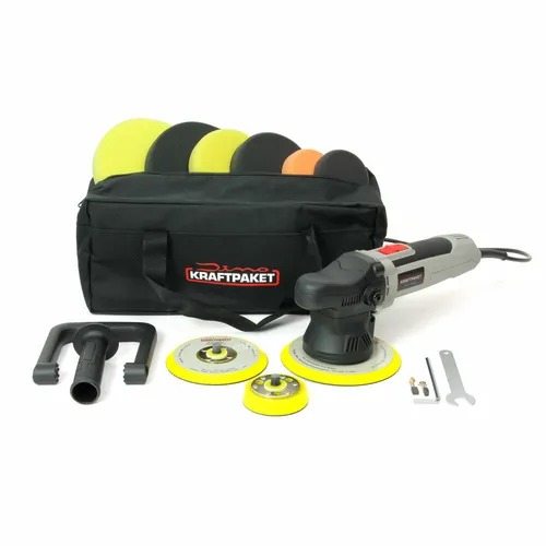 Dino KRAFTPAKET 9mm Exzenter Poliermaschine Set