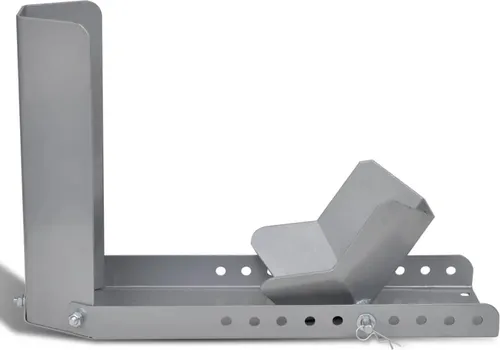 vidaXL Motorradständer 10 Löcher, stabil und anpassbar - Zubehör für Gepäckträger und Dachboxen. Der stabile Motorradständer mit 10 Löchern sorgt für sichere Befestigung und ist ideal für Motorräder mit Vorderrädern von 8 bis 24 Zoll.