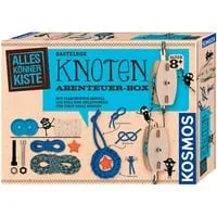 Bastelbox Knoten Abenteuer-Box - Kreative Bastelbox für Kinder, fördert Geschicklichkeit und Kreativität beim Knoten und Basteln.