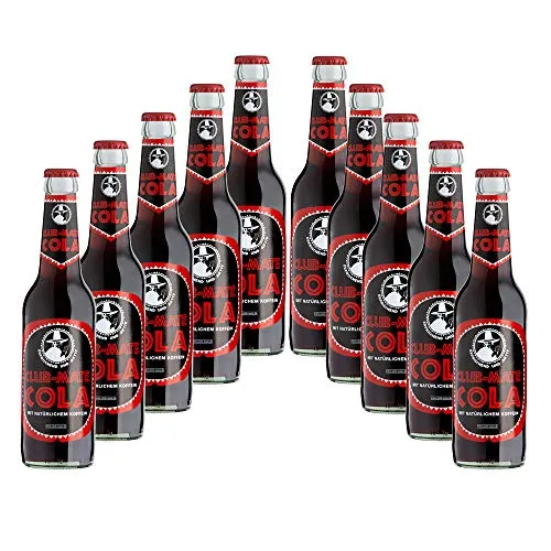 Club-mate Cola 10 Flaschen je 0,33l incl Mehrweg Pfand