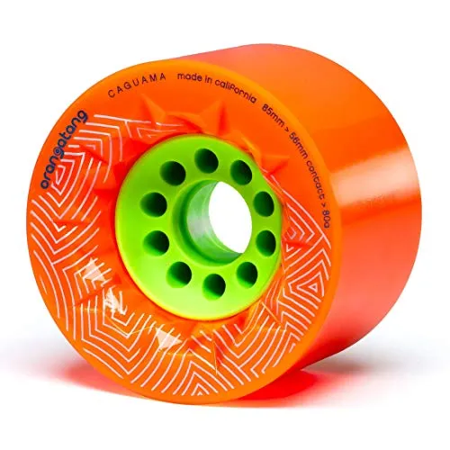 Orangatang Caguama Longboard Rollen 85mm 80a orange