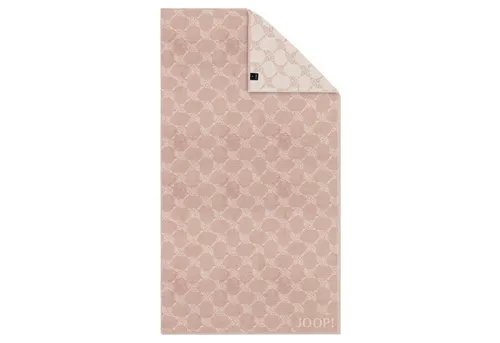 Joop! Duschtuch Classic Cornflower Rosa in beige von JOOP!