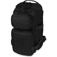 normani Daypack Rucksack 30 Liter Laser Tec - Taktischer Tagesrucksack mit 30 Litern Volumen, ideal für Outdoor-Aktivitäten wie Bergsteigen und Camping. Strapazierfähiges Material und praktische Fächer für Handy und Tablet.