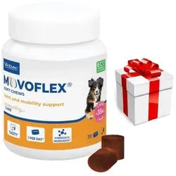 VIRBAC Movoflex L für große Hunde – 30 weiche Kroketten