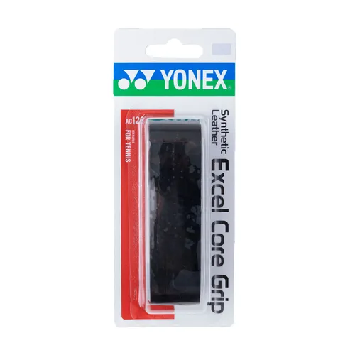 YONEX Basis Griffband Excel Core GRIP schwarz, griffiges Profi-Griffband, 1,5mm