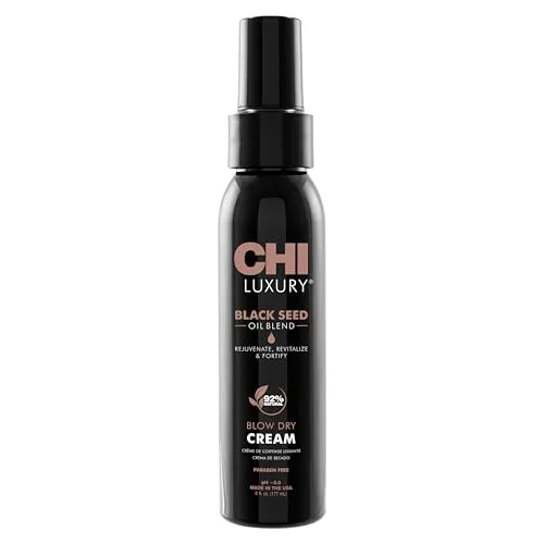 Luxury Black Seed Oil Blow Dry Cream by CHI for Unisex - 6 oz Cream