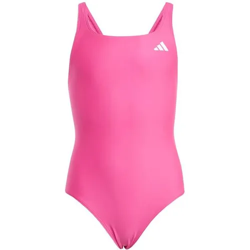 adidas ESSENTIAL V-BACK Badeanzug Mädchen in shock pink, Größe 152 HW 2025 - Kleidung: Sportlicher Kinder-Badeanzug aus chlorbeständigem Infinitex-Material für Langlebigkeit; V-Back-Design sorgt für optimale Bewegungsfreiheit beim Schwimmen.