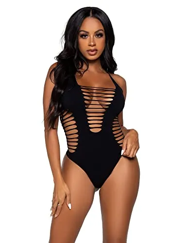 LEG AVENUE Nachtwäsche 85315 Black Einheitgröße - Moderne Nachtwäsche aus angenehm weichem Material, das sich perfekt an Ihren Körper anpasst. Ideal für besondere Anlässe oder entspannte Abende. Leicht und schnell trocknend, ideal zum Mitnehmen.
